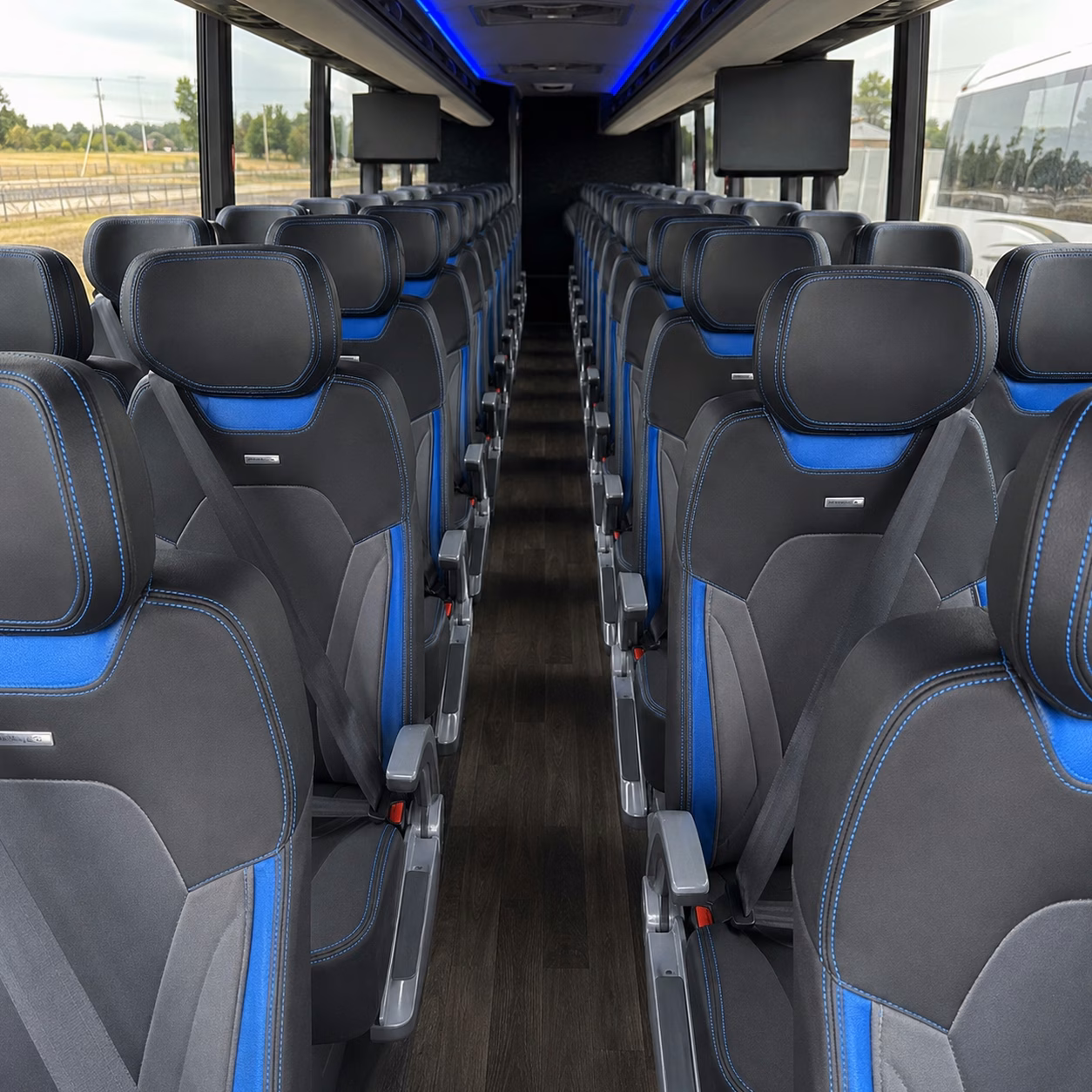 anchorage charter bus rentals for outdoor and destination weddings