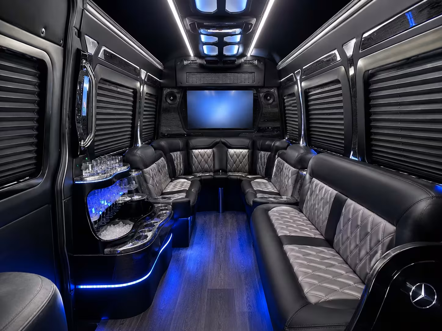 corporate airport shuttle buses in anchorage for business teams
