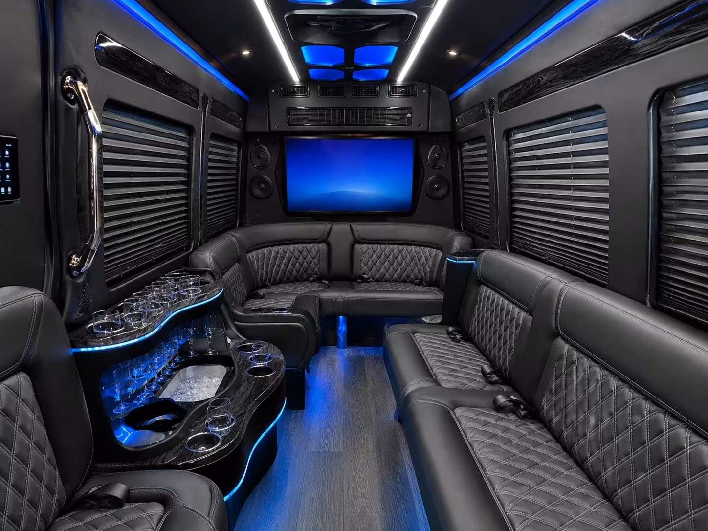 sprinter limousine inside