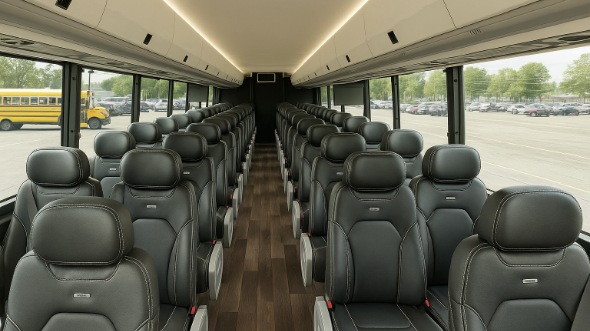 28 passenger minibus interior anchorage