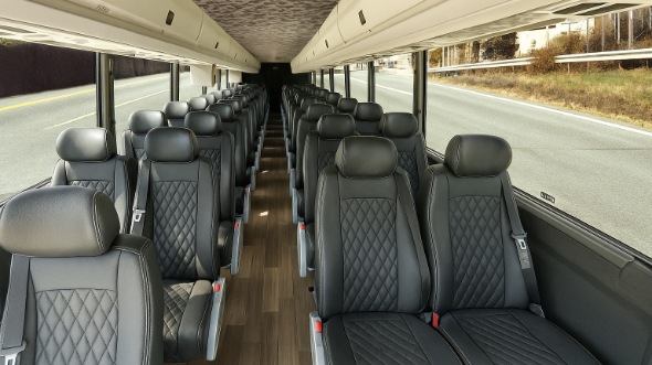 35 passenger minibus interior anchorage