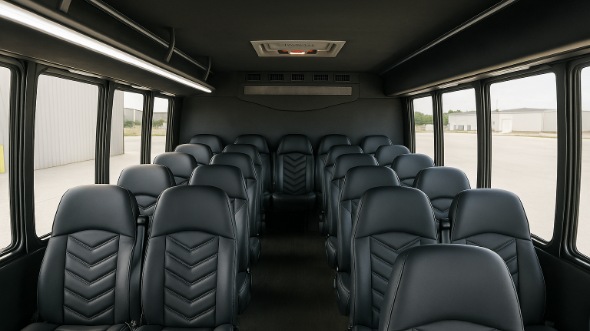anchorage 15 passenger minibus inside