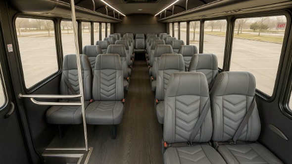 anchorage 20 passenger minibus inside