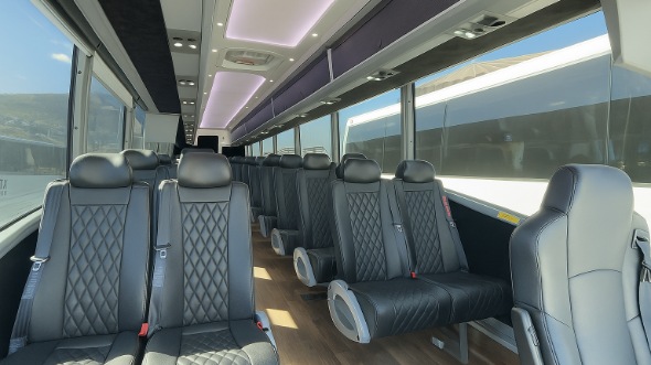 anchorage 25 passenger minibus inside