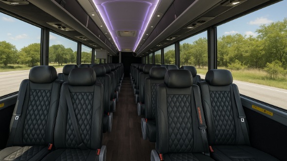anchorage 25 passenger minibus interior
