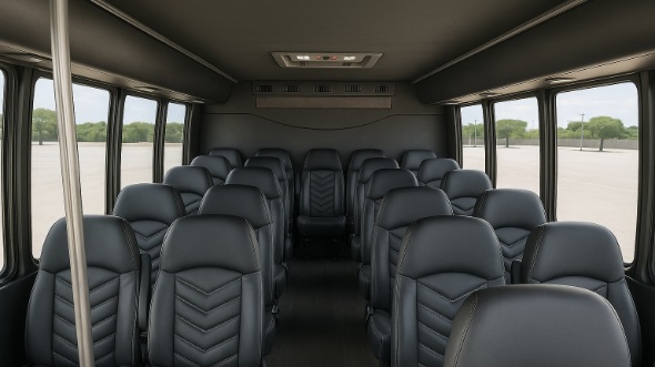 anchorage 30 passenger minibus inside