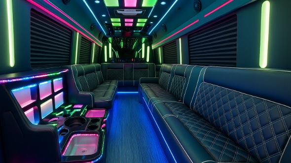 anchorage party bus rental inside