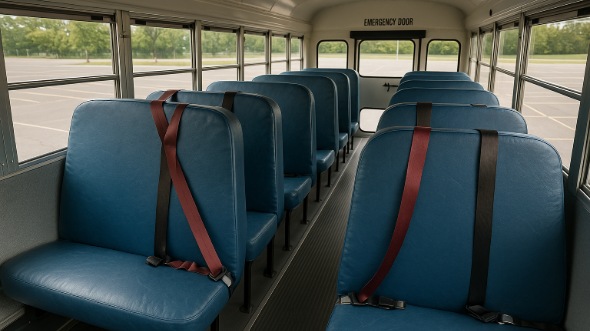 school bus rental interior anchorage