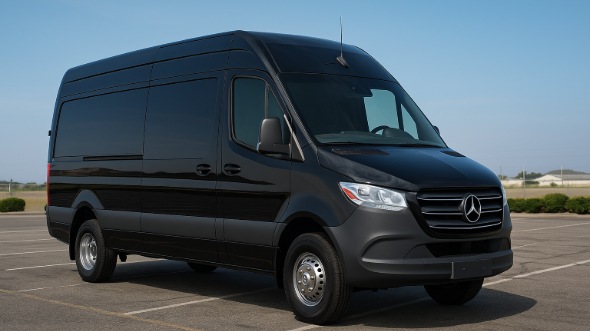 sprinter van with driver anchorage